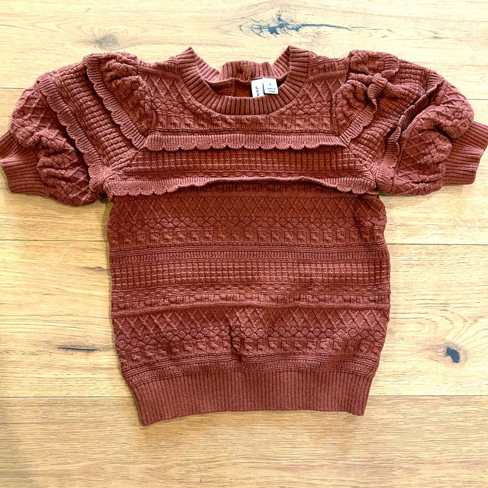 Janie & Jack shortsleeved sweater